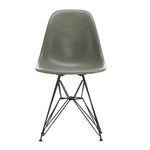 Cadeira Eames DSR em Fibra de Vidro / Base Preta